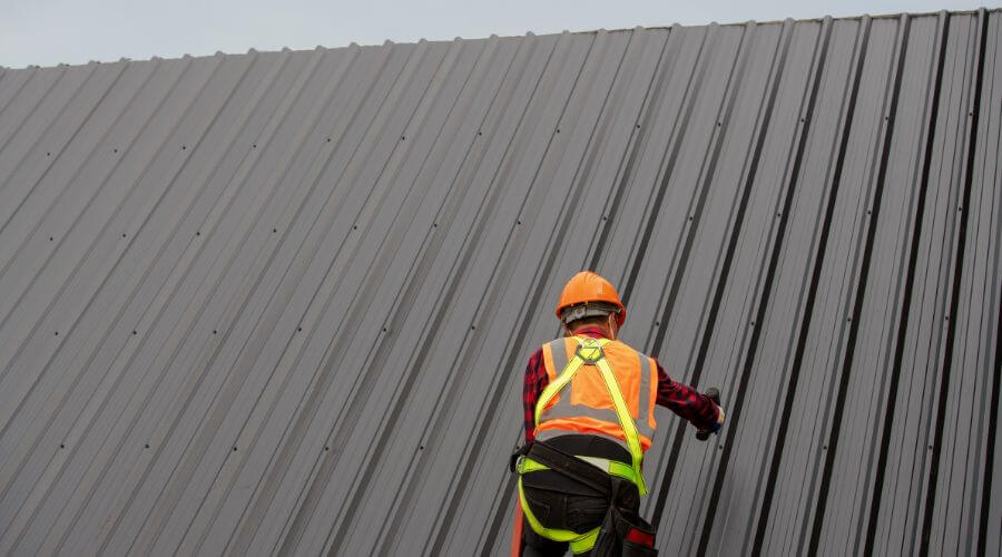 Professional metal roof installation services in Paris, ID